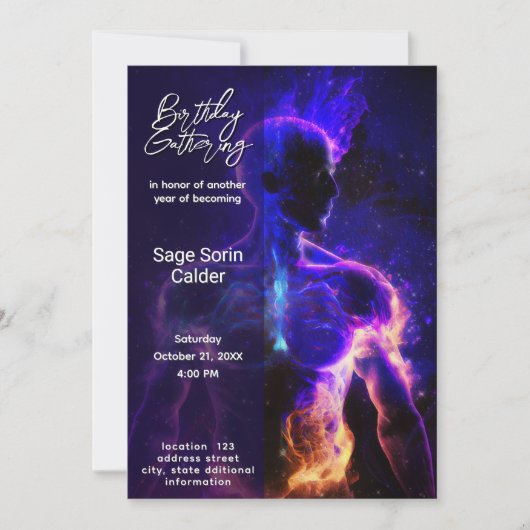 Keeper of Light | Energy Figure 招待状 (正面)