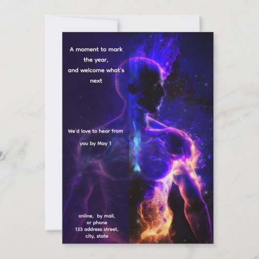 Keeper of Light | Energy Figure 招待状 (裏面)