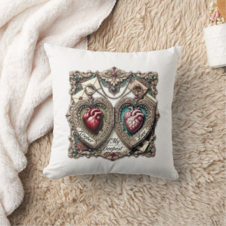 Keeper of My Deepest Love t-shirt with ornate クッション