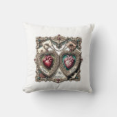 Keeper of My Deepest Love t-shirt with ornate クッション (正面)