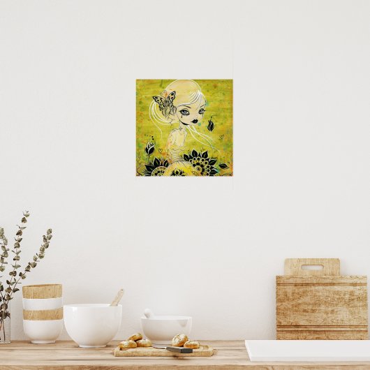 Keeper of Tears Canvas ポスター (キッチン)