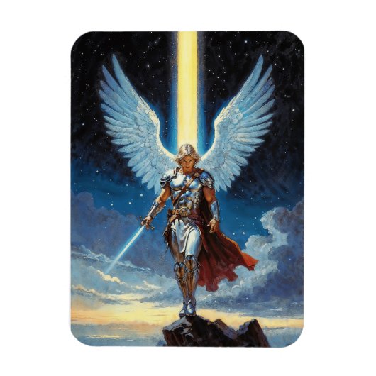 Keeper of the Celestial Gate Archangel Michael マグネット (縦)