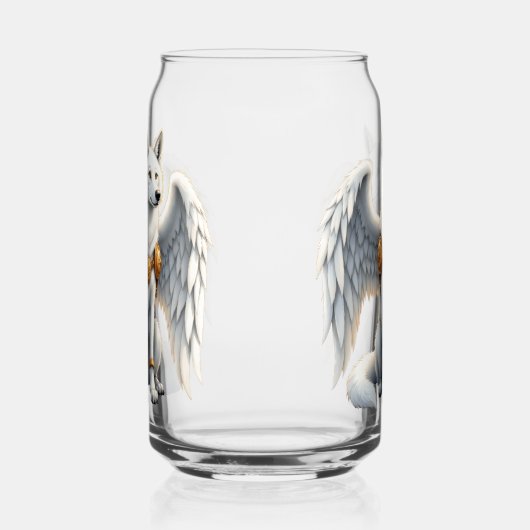 Keeper of the Dawn – The White Winged Wolf.  ガラス缶 (左)