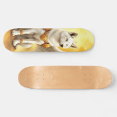 Keeper of the Dawn – The White Winged Wolf.  スケートボード (横)