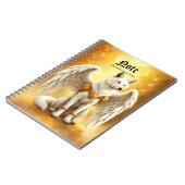 Keeper of the Dawn – The White Winged Wolf.  ノートブック (左側)