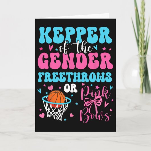 Keeper Of The Gender Free Throws Or Pink Bows Reve カード (正面)