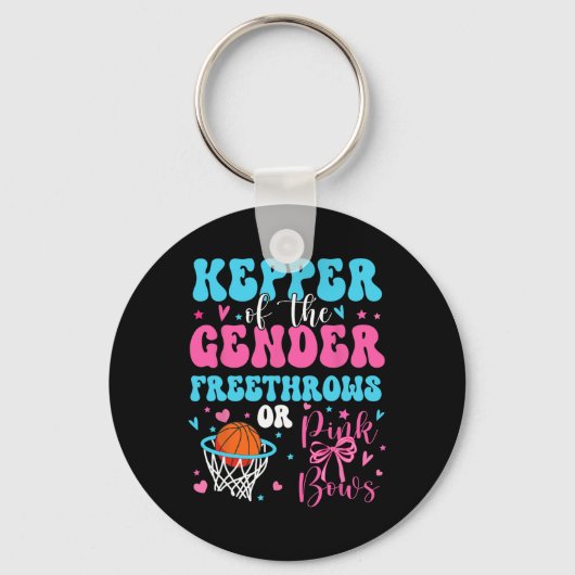 Keeper Of The Gender Free Throws Or Pink Bows Reve キーホルダー (正面)