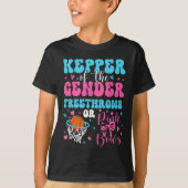 Keeper Of The Gender Free Throws Or Pink Bows Reve Tシャツ (正面)