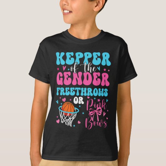 Keeper Of The Gender Free Throws Or Pink Bows Reve Tシャツ (正面)