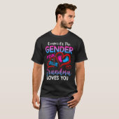 Keeper Of The Gender Pink Or Blue Grandma Loves Yo Tシャツ (正面フル)