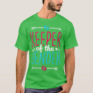 Keeper Of The Gender Reveal Baby Announcement Part Tシャツ
