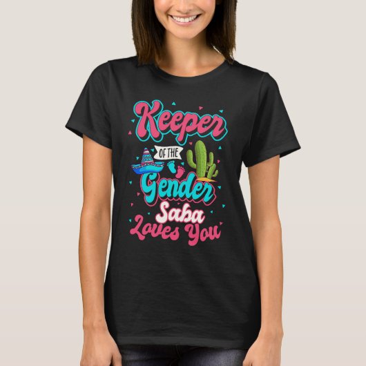 Keeper of the Gender Saba Loves You Mexican Baby F Tシャツ (正面)