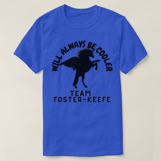 keeper of the lost cities kids team foster keefe tシャツ (デザイン正面)