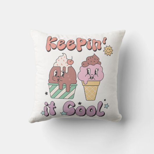 Keepin'クール Itレトロ夏 クッション (裏面)
