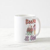 Keepin'クール Itレトロ夏 コーヒーマグカップ (正面右)