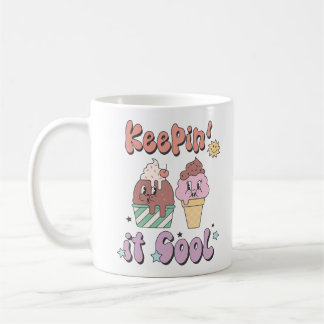 Keepin'クール Itレトロ夏 コーヒーマグカップ