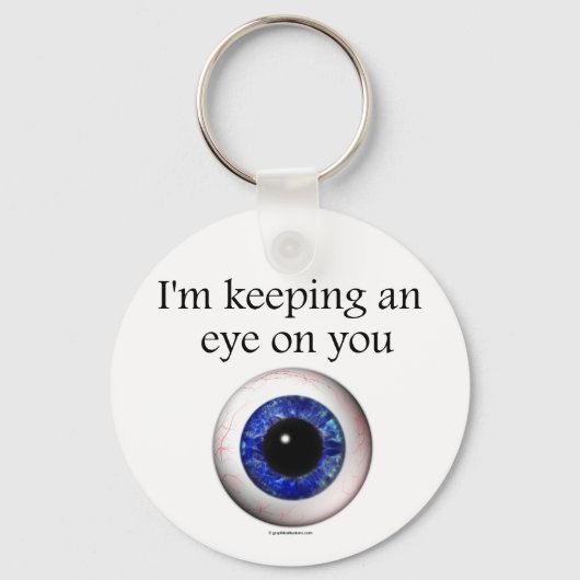 Keeping an Eye on You Keyring キーホルダー (正面)