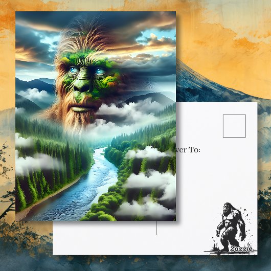 Keeping in Touch | Blue Eyed Bigfoot ポストカード