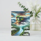 Keeping in Touch | Blue Eyed Bigfoot ポストカード (スタンド正面)