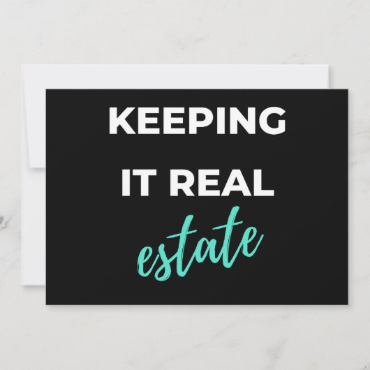 Keeping It Real Estate シーズンカード (正面)