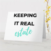Keeping It Real Estate 2 カード (黄色い花)
