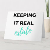 Keeping It Real Estate 2 カード (正面)