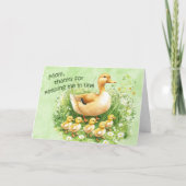 Keeping me in line. カード (正面)