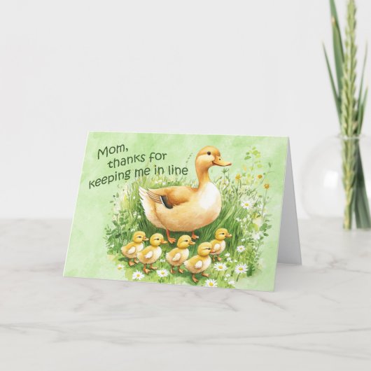 Keeping me in line. カード (正面)