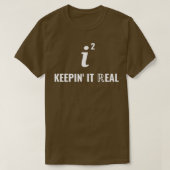 Keepinx27 It実在オタク系の先生生 Tシャツ (デザイン正面)
