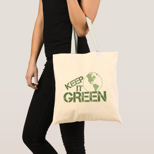 keepitgreen トートバッグ (正面(商品))