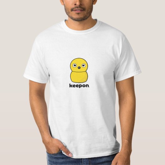 Keeponのワイシャツ Tシャツ (正面)