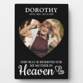 Keepsake写真の天国の予約席 フォトプラーク (正面)