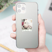 Keepsake写真パーソナライズされた シール (スマートフォン)