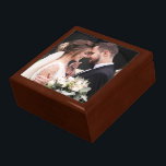 Keepsake結婚の写真 ギフトボックス<br><div class="desc">新婚やアニバーサリーギフトの素敵な記念品の木箱高品質は、この箱の外側の蓋に写真があり、あなたの希望の写真でパーソナライズすることができる。結婚式や記念日など特別な機会に贈る素晴らしい贈り物。ジュエリーや小さなキープサケなど特別な小物を収納するのに最適な場所だ。</div>