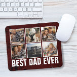 Keepsake 最高のパパEver Father's Dayフォトコラージュ マウスパッド<br><div class="desc">お手伝いもしが必要な場合、または特別なリクエストがある場合にメッセージを表示する。</div>