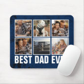 Keepsake 最高のパパEver Father's Dayフォトコラージュ マウスパッド (マウス)