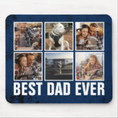 Keepsake 最高のパパEver Father's Dayフォトコラージュ マウスパッド (正面)