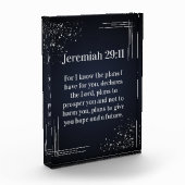 Keepsake 18th Birthday Bible Verse Photo Block  フォトブロック (左)