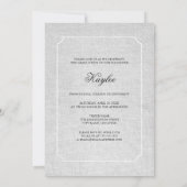 Keepsake 4 Photo モダン Gradation 招待状 (裏面)