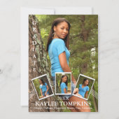 Keepsake 4 Photo モダン Gradation 招待状 (正面)