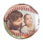 Keepsake 4 Photo Collage for Grandpa 野球ボール (正面左)