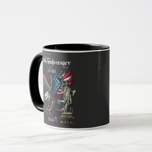 Keepsake Anniversary USA 250th  マグカップ (正面左)