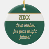 Keepsake! Congrats Any Graduate セラミックオーナメント (裏面)