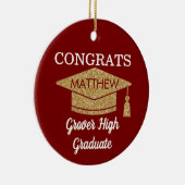 Keepsake! Congrats Any Graduate Ceramic Ornament セラミックオーナメント (右)