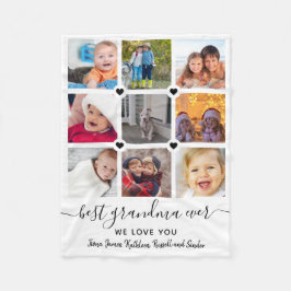 Keepsake Connected By Love 9フォトコラージュ フリースブランケット