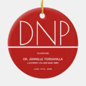 Keepsake DNP度卒業 セラミックオーナメント (裏面)