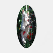 Keepsake Family猫写真 メタルオーナメント (正面左)