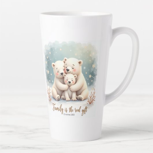 Keepsake Family is the Real Gift Coffee Mug カフェラテマグ (右)