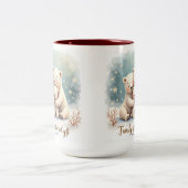 Keepsake Family is the Real Gift Coffee Mug ツートーンマグカップ (中央)