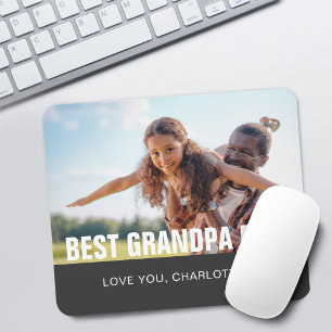 Keepsake Grandpa最高の Ever写真 マウスパッド
